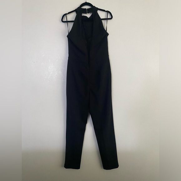Le Château Black Choker Jumpsuit - Picture 2 of 6